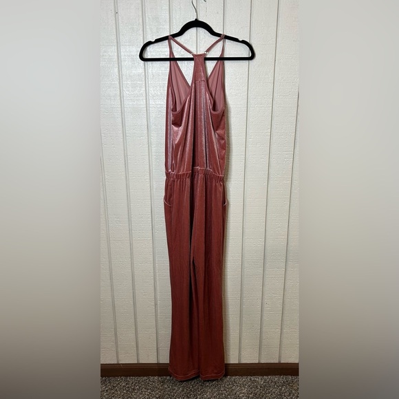 Young Fabulous & Broke Naomi Velvet Jumpsuit, size small. - Picture 5 of 7